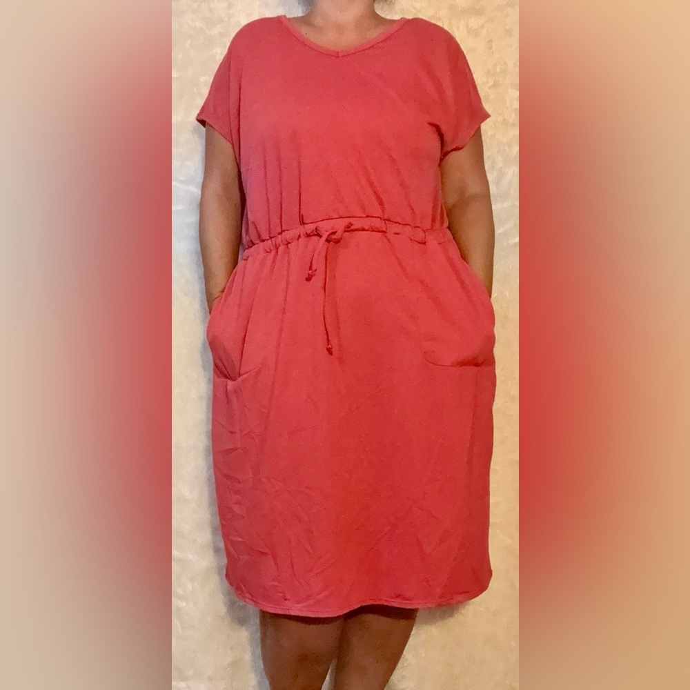 32 Degrees Coral Cool XL Casual Dress